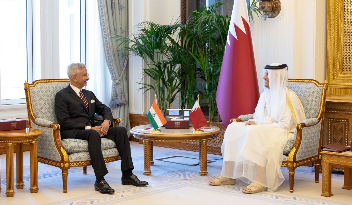 Qatar PM Meets India's Jaishankar In Doha